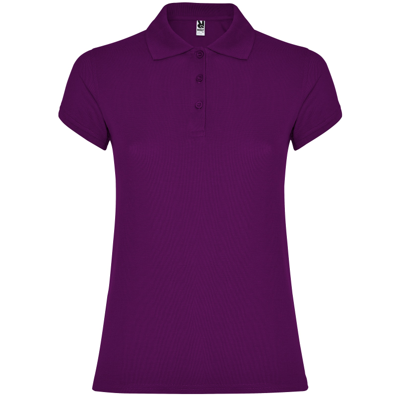 POLO MUJER MANGA CORTA ALGODÓN COLORES