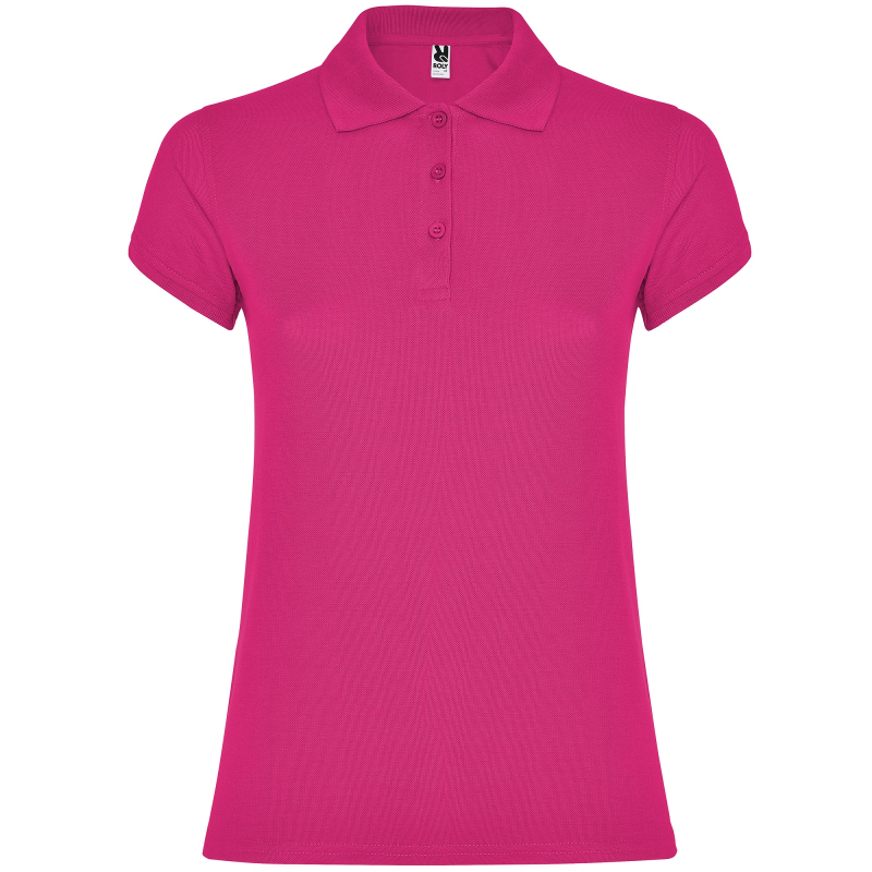POLO MUJER MANGA CORTA ALGODÓN COLORES