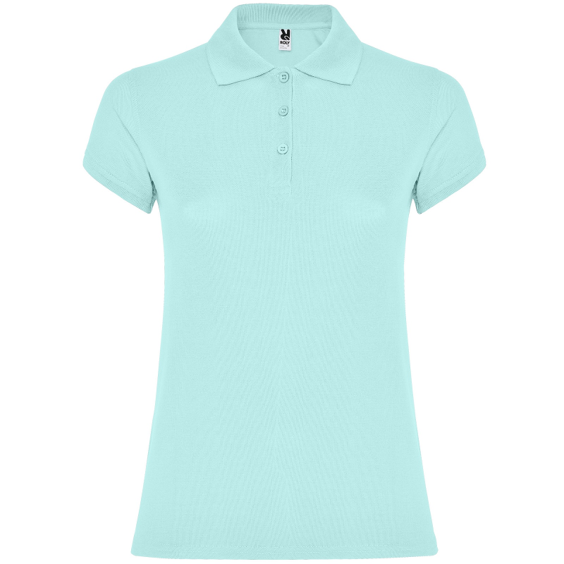 POLO MUJER MANGA CORTA ALGODÓN COLORES