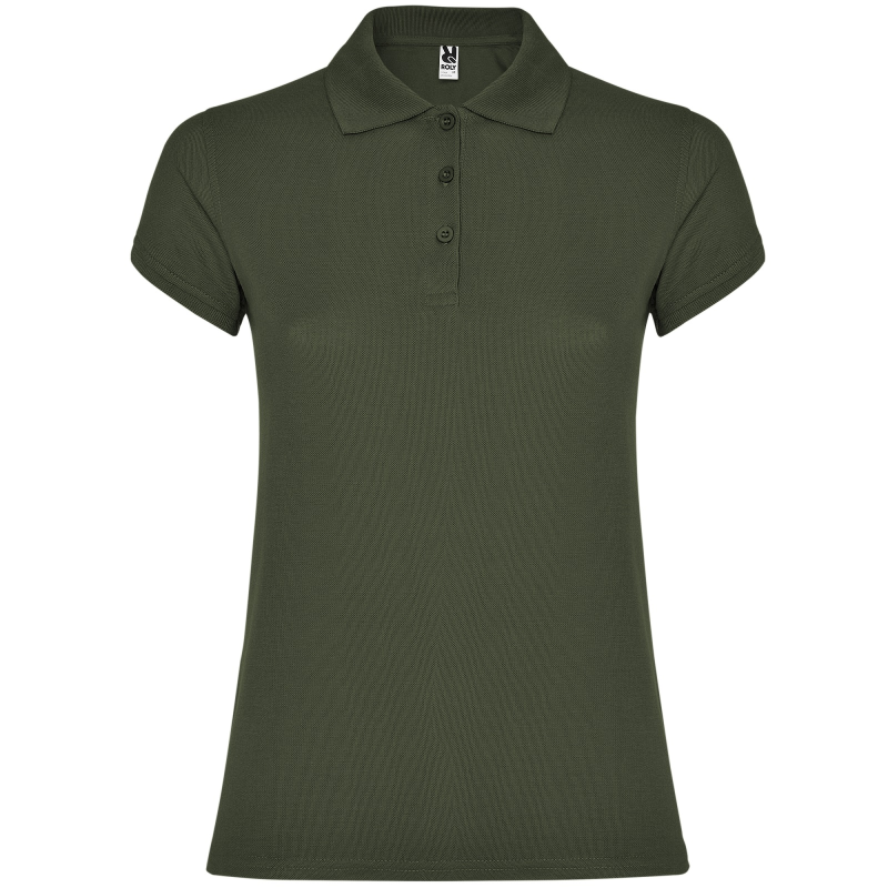POLO MUJER MANGA CORTA ALGODÓN COLORES