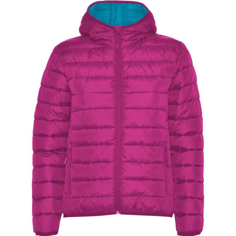 CHAQUETA MUJER TIPO PLUMA CON CAPUCHA