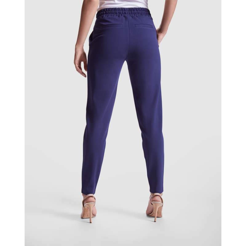 PANTALON MUJER AJUSTE CON CORDÓN Y GOMA