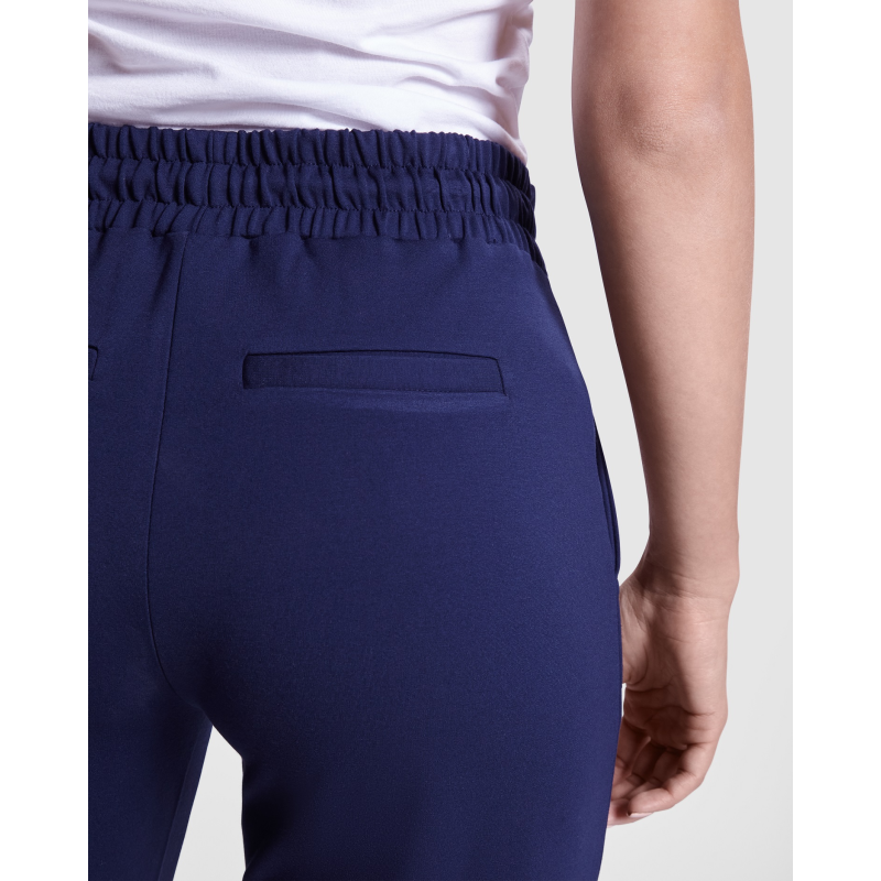PANTALON MUJER AJUSTE CON CORDÓN Y GOMA