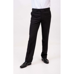 ⭐ PANTALÓN VESTIR SIN PINZA HOMBRE POLIESTER | Azules de Vergara