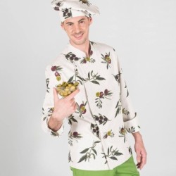 CHAQUETA COCINA UNISEX OLIVAS