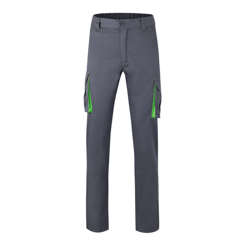PANTALÓN MULTIBOLSILLOS BICOLOR INDUSTRIA