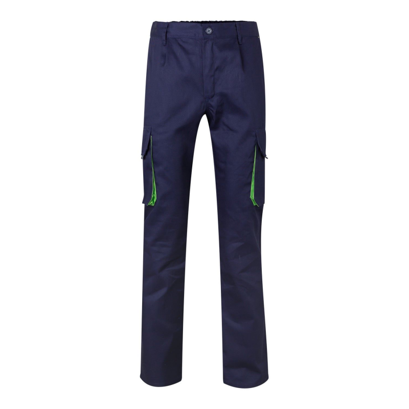 PANTALON BICOLOR MULTIBOLSILLOS