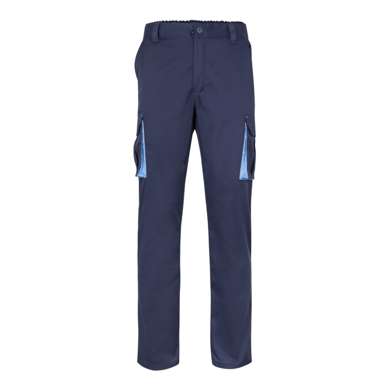 PANTALON BICOLOR MULTIBOLSILLOS