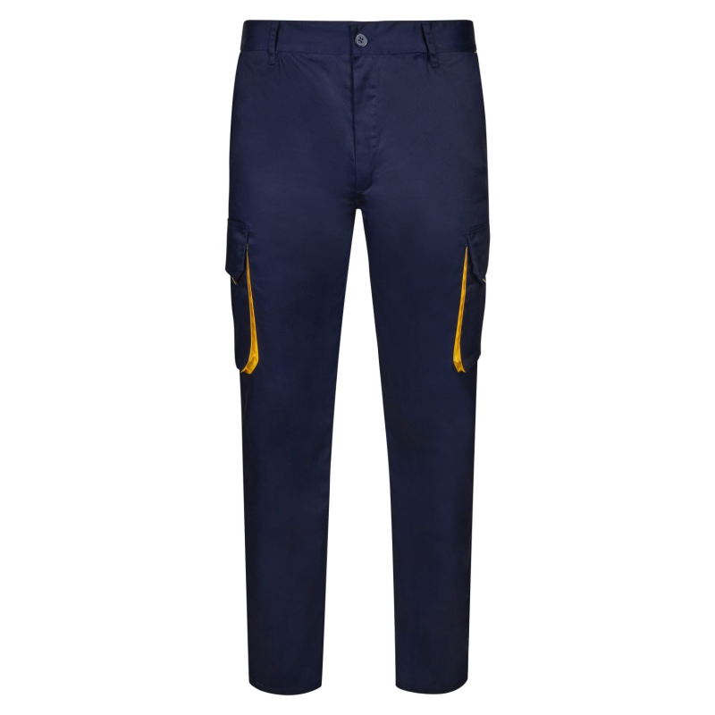 PANTALON BICOLOR MULTIBOLSILLOS