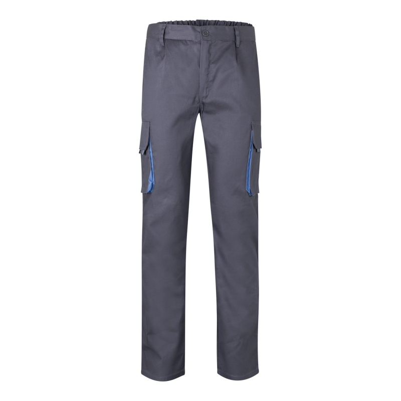 PANTALON BICOLOR MULTIBOLSILLOS