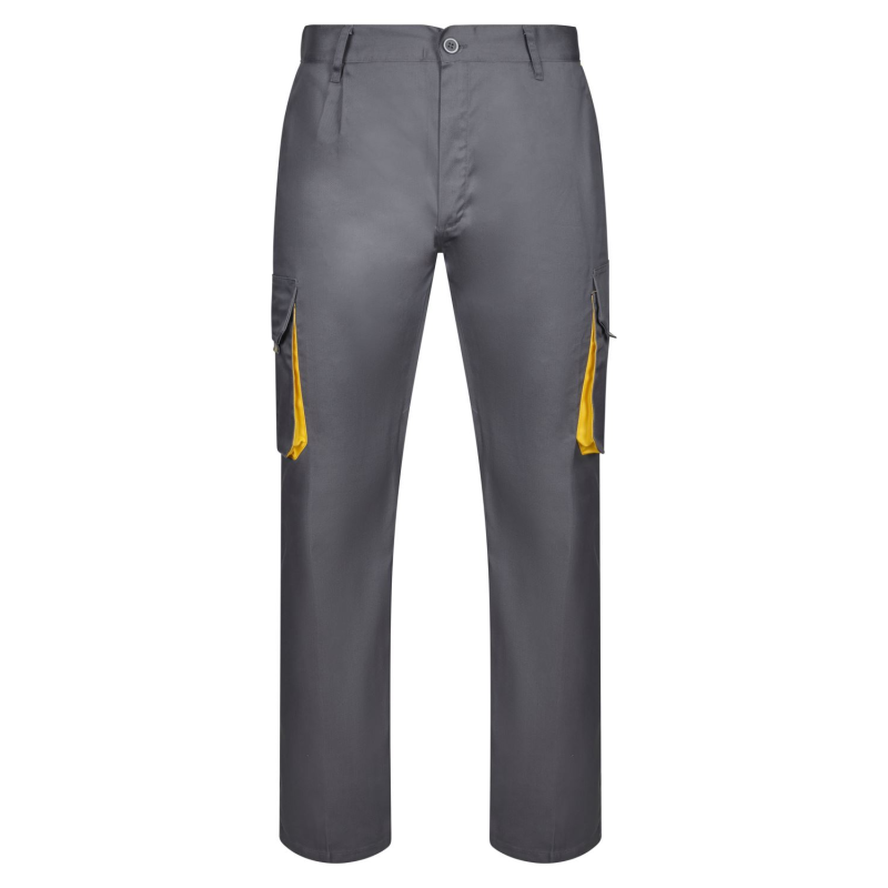 PANTALON BICOLOR MULTIBOLSILLOS