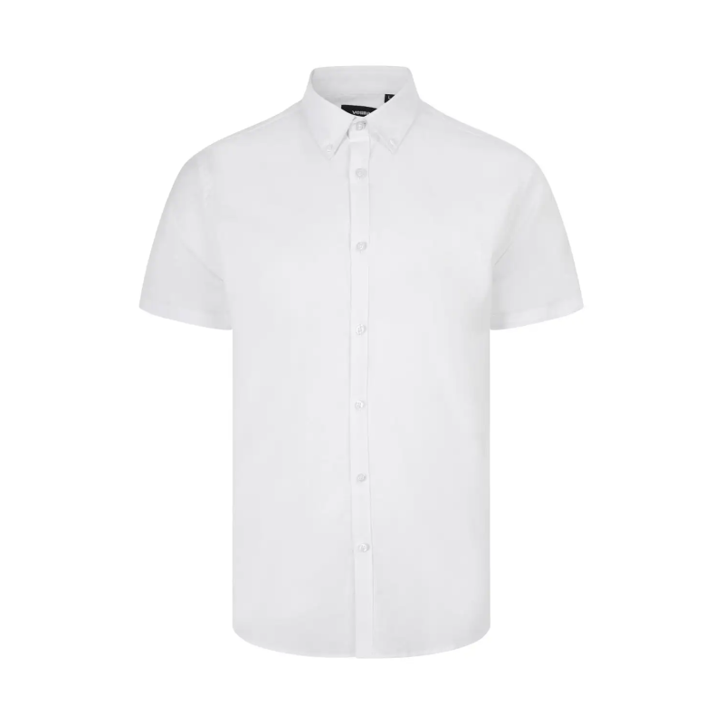 CAMISA OXFORD MANGA CORTA STRETCH