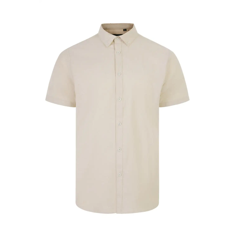 CAMISA OXFORD MANGA CORTA STRETCH