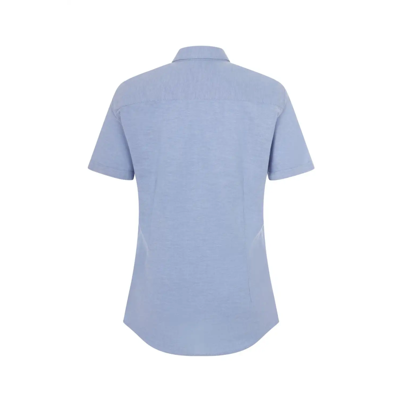 CAMISA MUJER OXFORD MANGA CORTA STRETCH