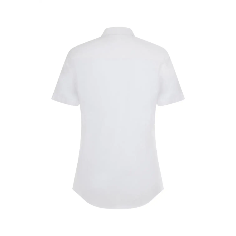 CAMISA MUJER OXFORD MANGA CORTA STRETCH
