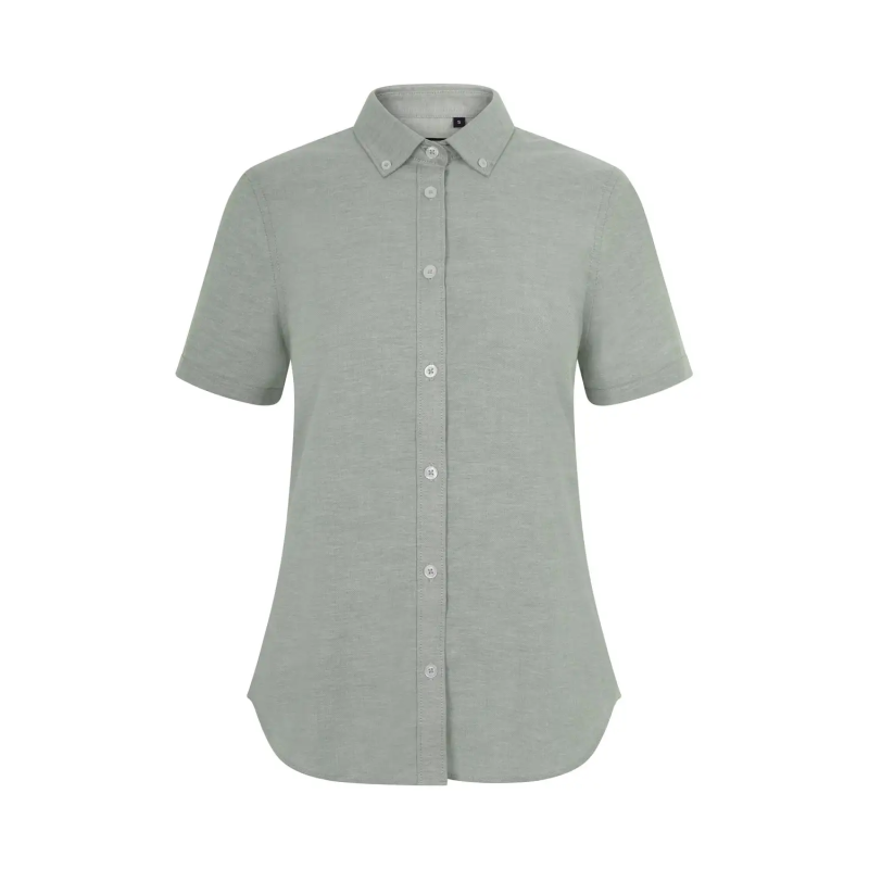 CAMISA MUJER OXFORD MANGA CORTA STRETCH