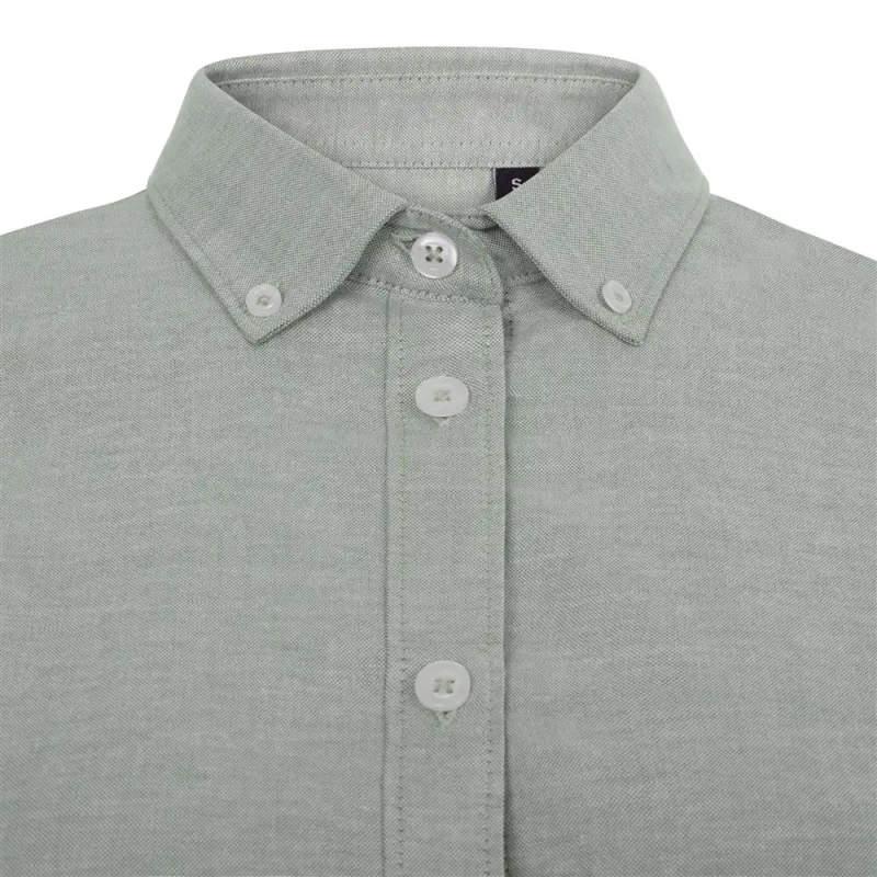 CAMISA MUJER OXFORD MANGA CORTA STRETCH