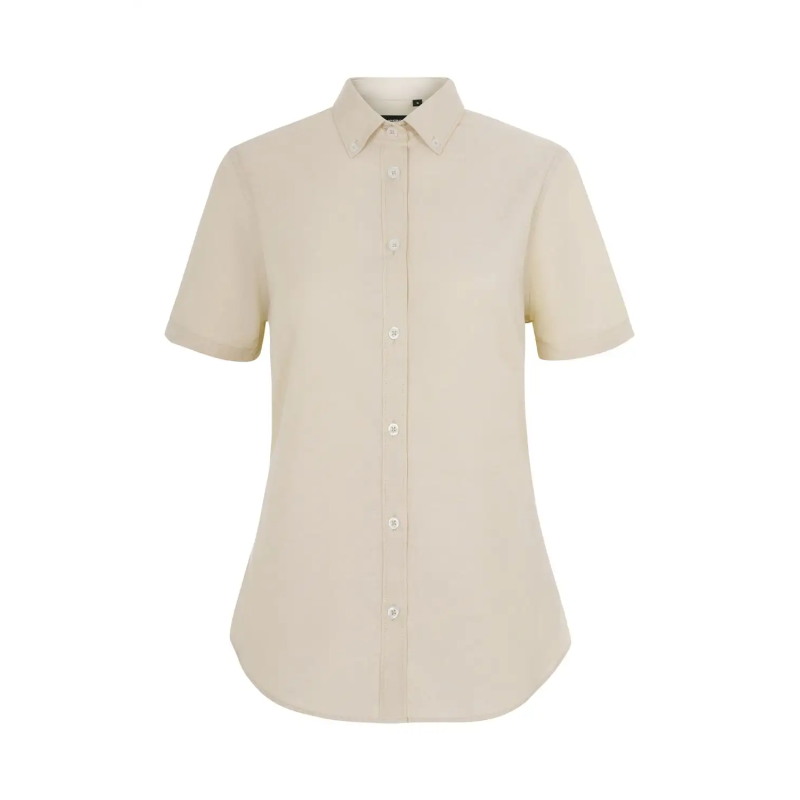 CAMISA MUJER OXFORD MANGA CORTA STRETCH