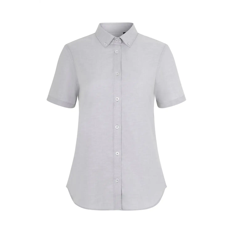 CAMISA MUJER OXFORD MANGA CORTA STRETCH