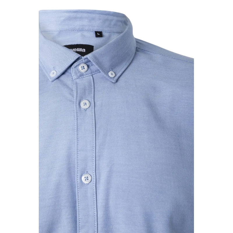 CAMISA OXFORD MANGA LARGA STRETCH