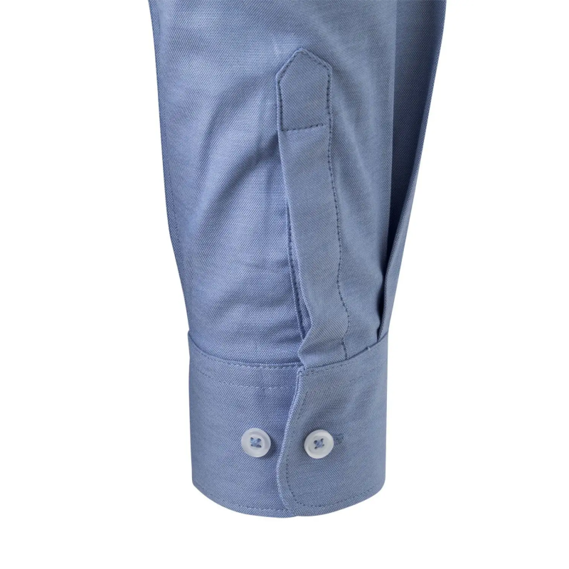 CAMISA OXFORD MANGA LARGA STRETCH
