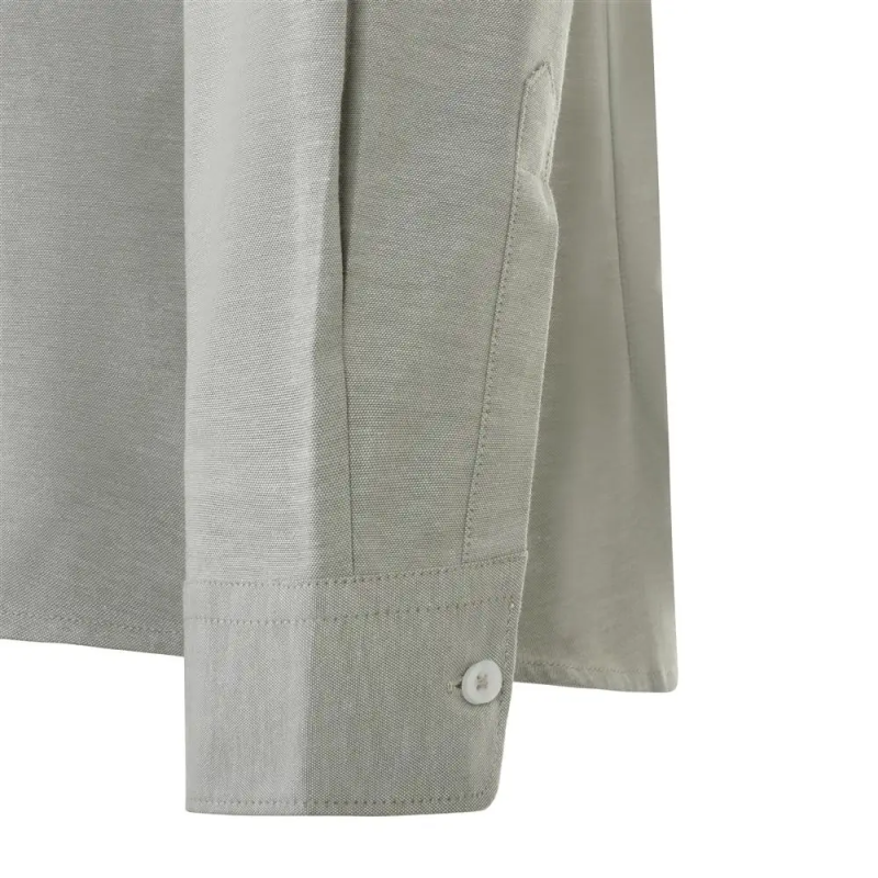 CAMISA OXFORD MANGA LARGA STRETCH