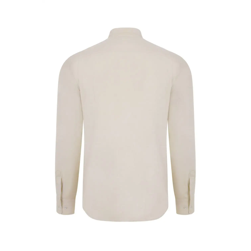 CAMISA OXFORD MANGA LARGA STRETCH