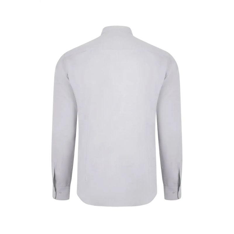 CAMISA OXFORD MANGA LARGA STRETCH