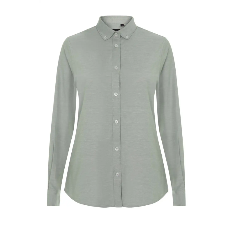 CAMISA MUJER OXFORD MANGA LARGA STRETCH
