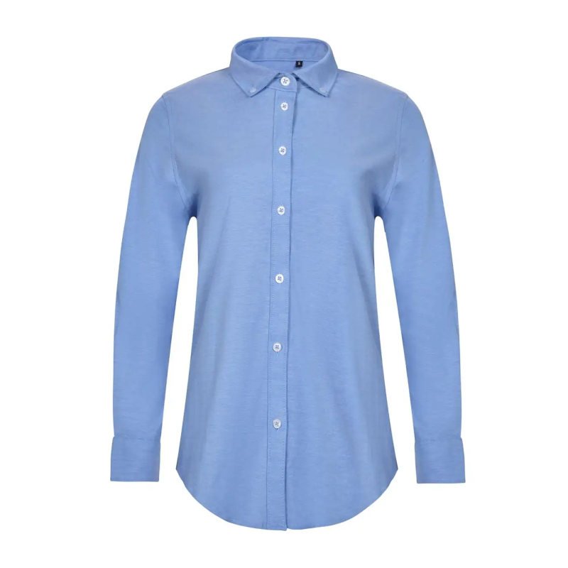 CAMISA MUJER OXFORD MANGA LARGA STRETCH