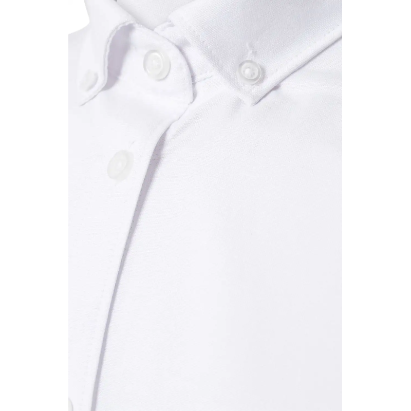 CAMISA MUJER OXFORD MANGA LARGA STRETCH