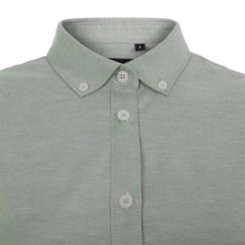 CAMISA MUJER OXFORD MANGA LARGA STRETCH