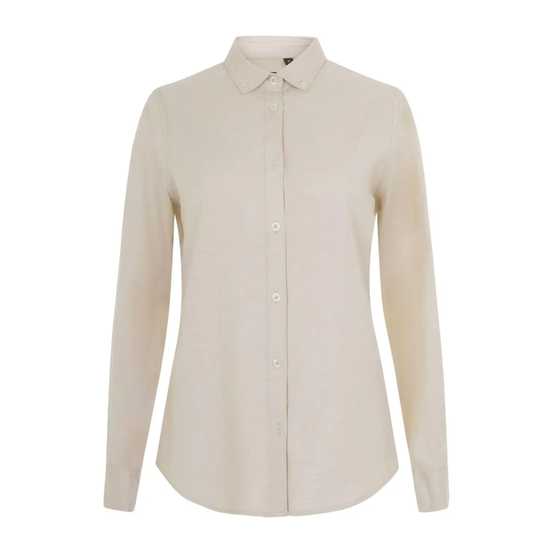 CAMISA MUJER OXFORD MANGA LARGA STRETCH