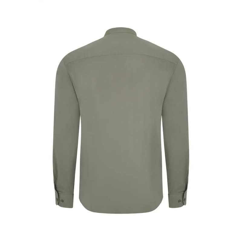 CAMISA HOMBRE POPELIN MANGA LARGA STRETCH