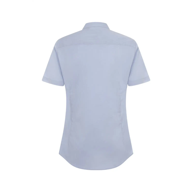 CAMISA MUJER POPELIN MANGA CORTA STRETCH