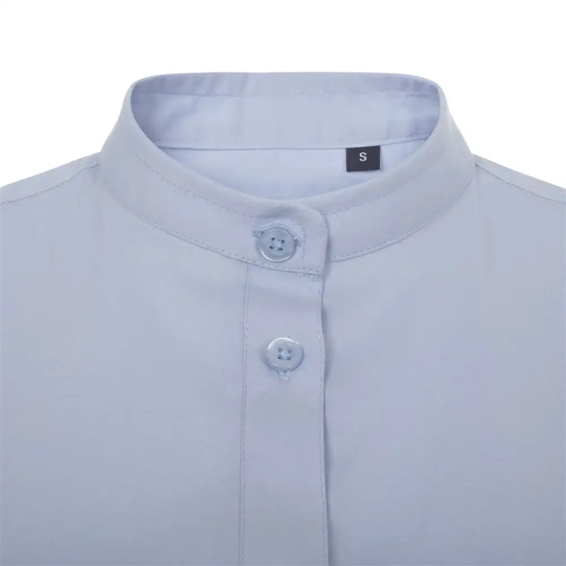 CAMISA MUJER POPELIN MANGA CORTA STRETCH