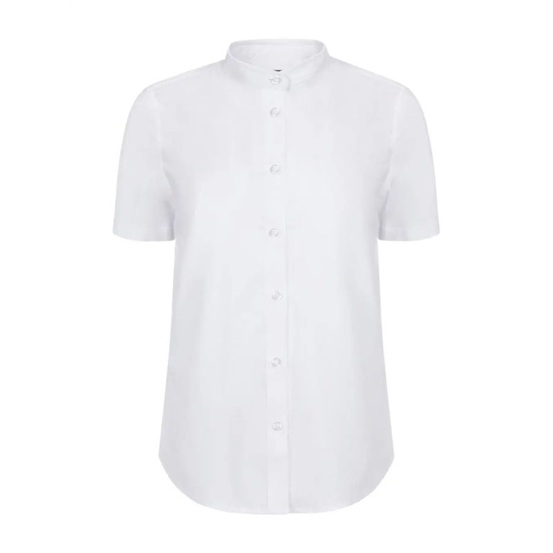 CAMISA MUJER POPELIN MANGA CORTA STRETCH
