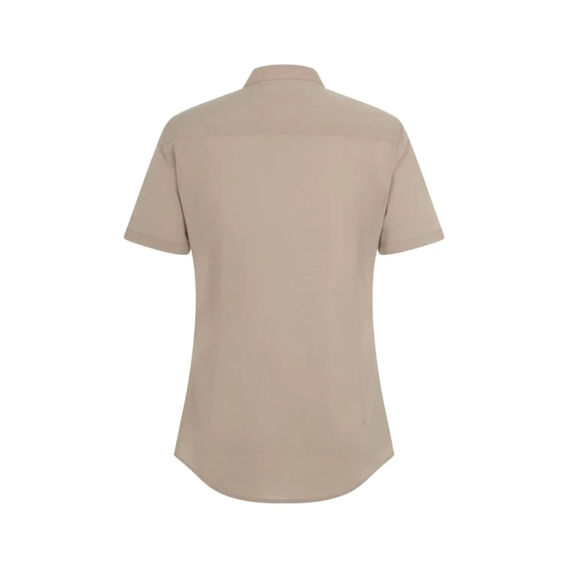 CAMISA MUJER POPELIN MANGA CORTA STRETCH