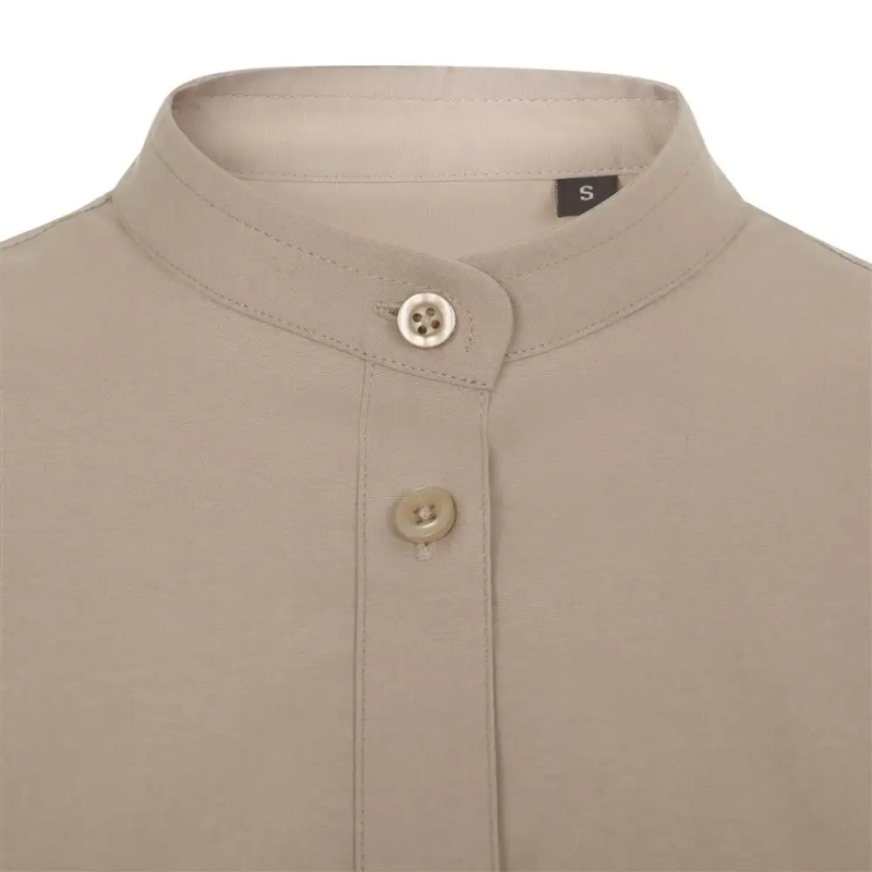 CAMISA MUJER POPELIN MANGA CORTA STRETCH
