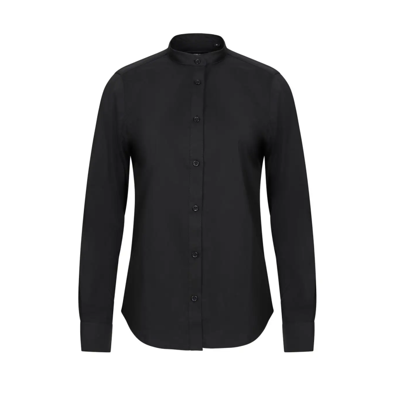 CAMISA MUJER POPELIN MANGA LARGA STRETCH