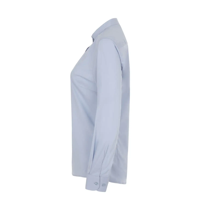 CAMISA MUJER POPELIN MANGA LARGA STRETCH
