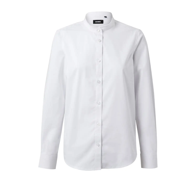 CAMISA MUJER POPELIN MANGA LARGA STRETCH
