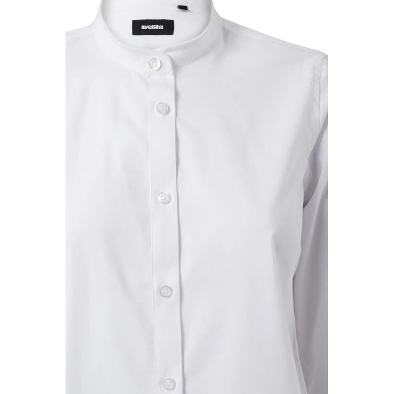 CAMISA MUJER POPELIN MANGA LARGA STRETCH