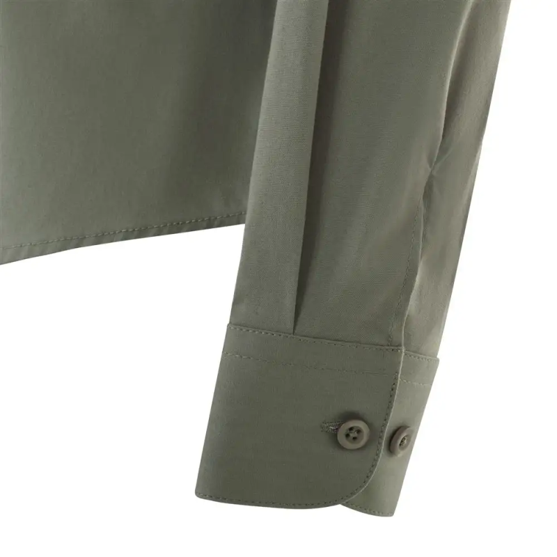 CAMISA MUJER POPELIN MANGA LARGA STRETCH