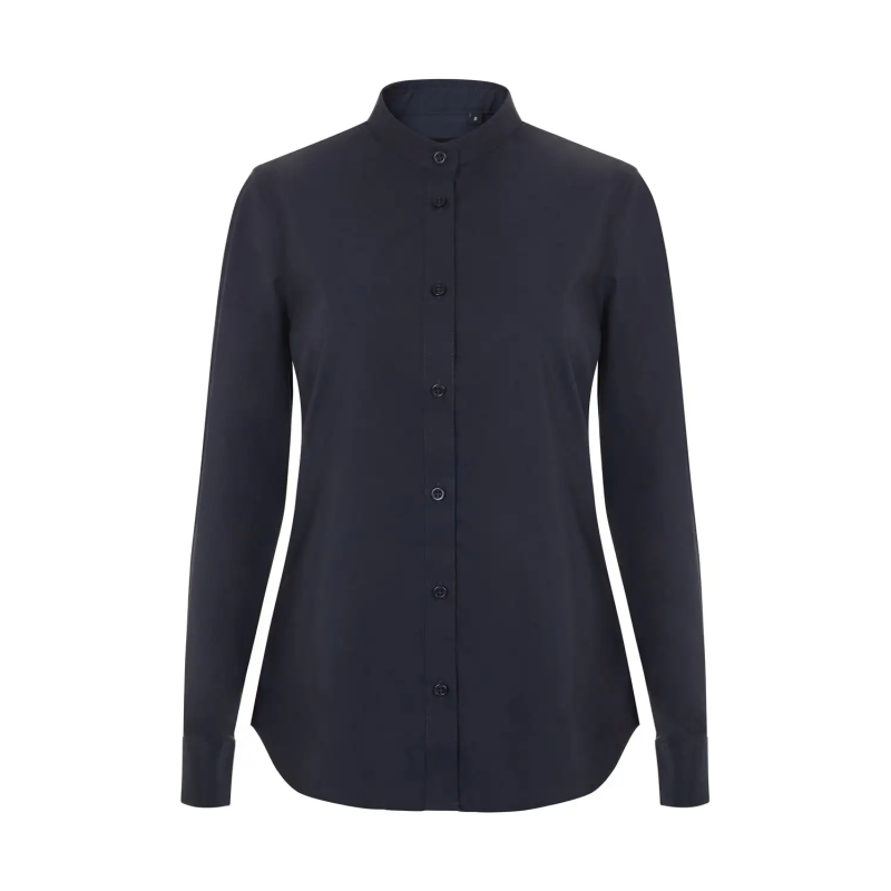 CAMISA MUJER POPELIN MANGA LARGA STRETCH