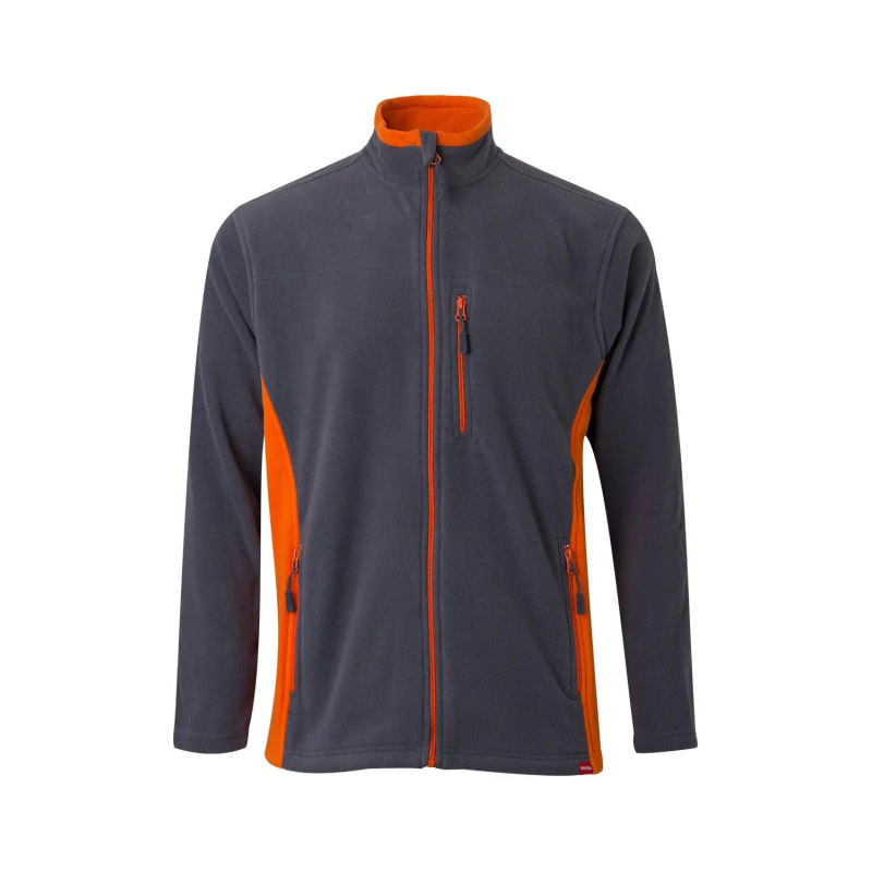 CHAQUETA POLAR BICOLOR INDUSTRIA