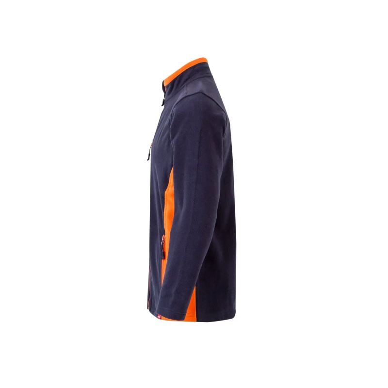CHAQUETA POLAR BICOLOR INDUSTRIA