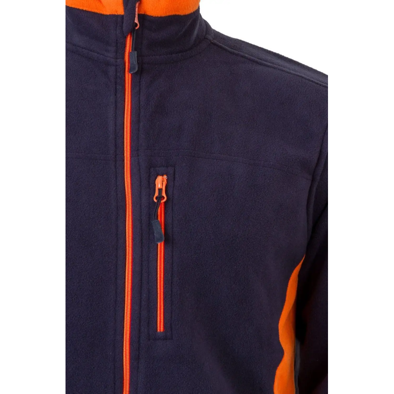 CHAQUETA POLAR BICOLOR INDUSTRIA