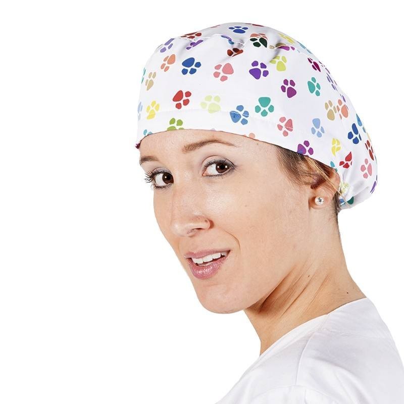 GORRO SANITARIO HUELLAS