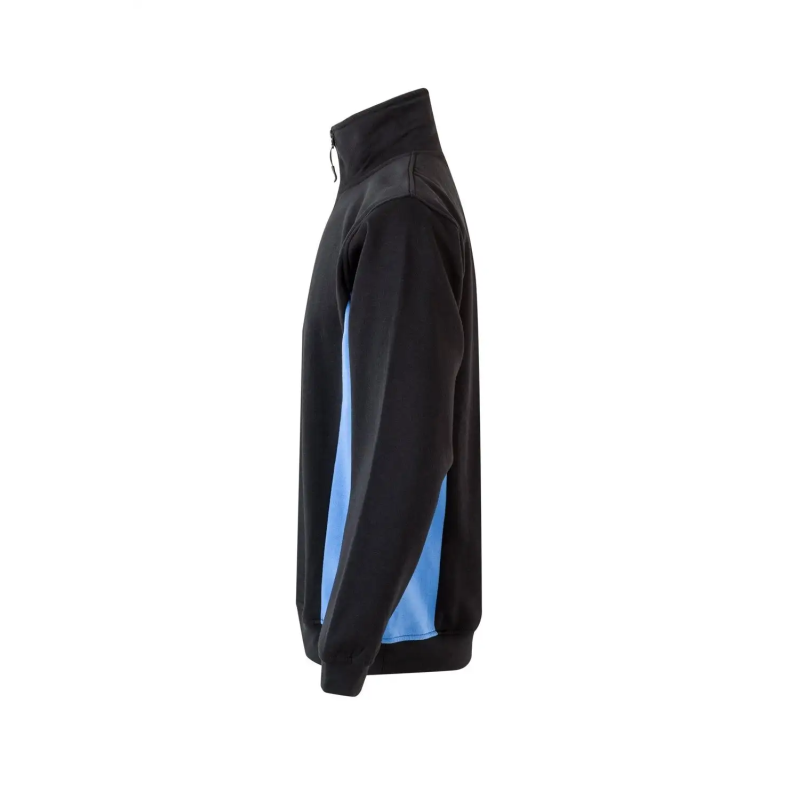 SUDADERA BICOLOR MEDIA CREMALLERA INDUSTRIA